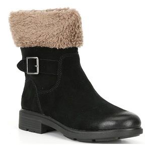UGG® Harrison Cuff Waterproof Suede Cold Weather Booties
